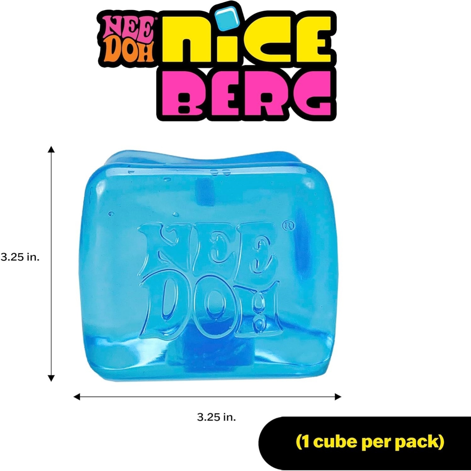 NeeDoh Nice Berg - Giant Squishy Cube - Image 6